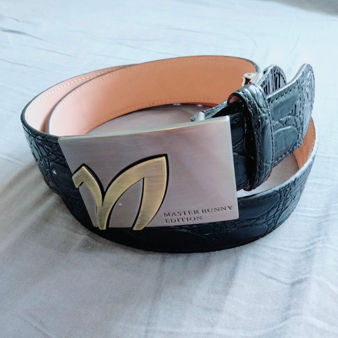 MASTER BUNNY EDITION ゴルフベルト ブラック