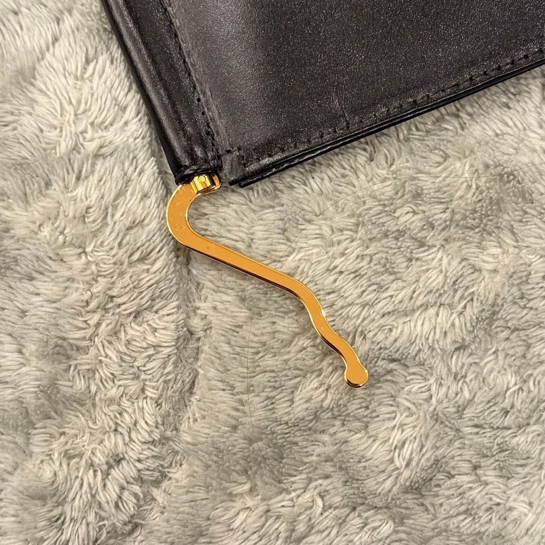 ⭐️極美品⭐️　グレンロイヤル　マネークリップ　定番モデル　二つ折り財布　黒