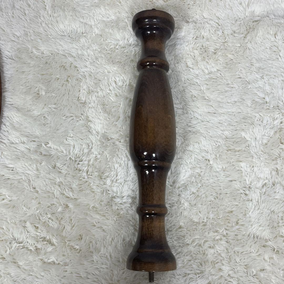 アンティークテーブル　象嵌細工 レトロ　サイドテーブル　丸　ヴィンテージ