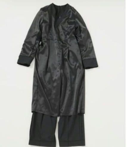 新品　IENA　＆NAVY　オールインワン　グレー　36