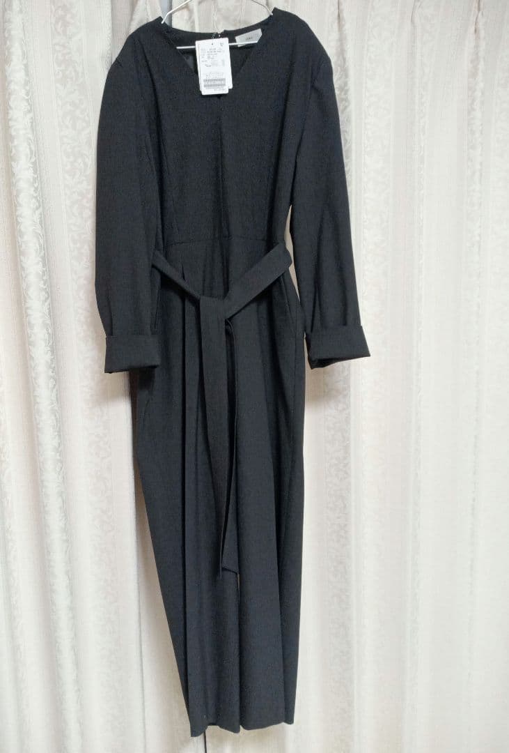 新品　IENA　＆NAVY　オールインワン　グレー　36