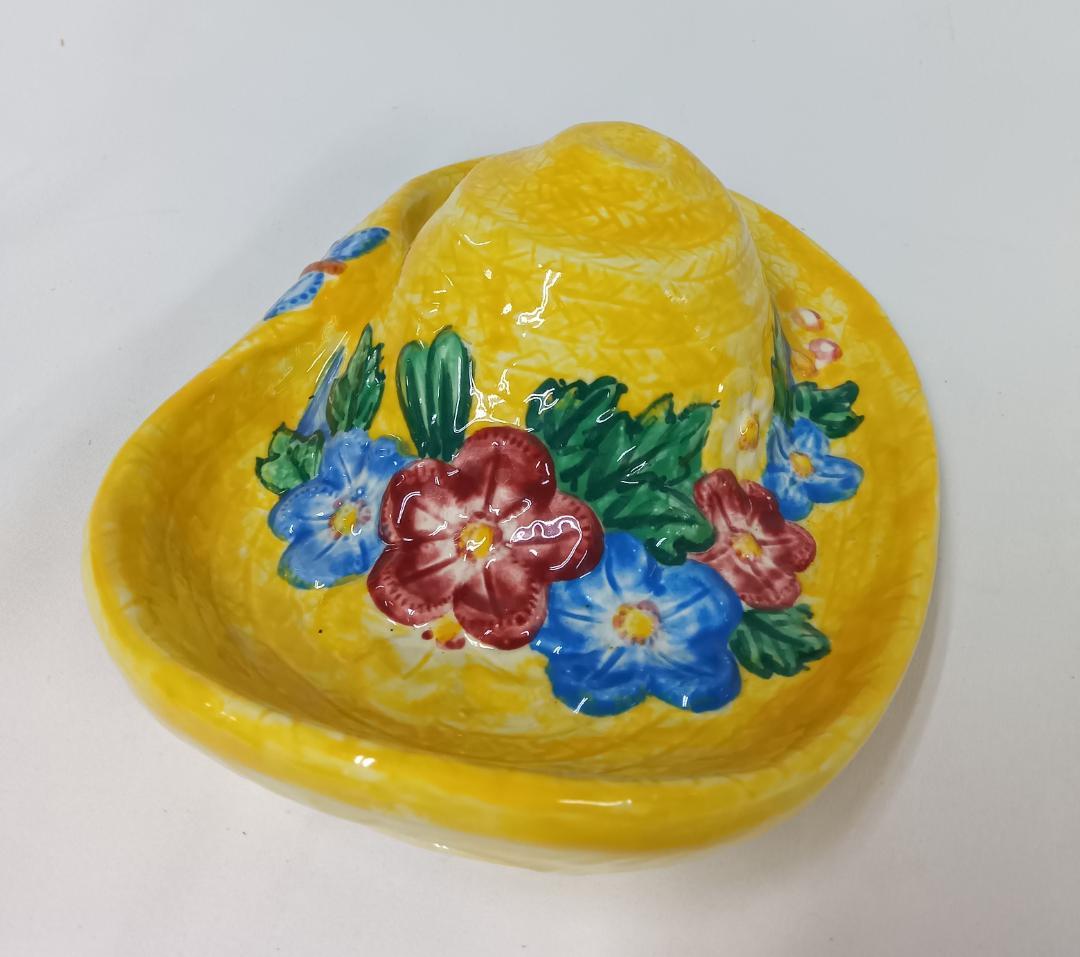 ベルモード帽子店　記念品　壁掛け　花瓶　1994年　 047