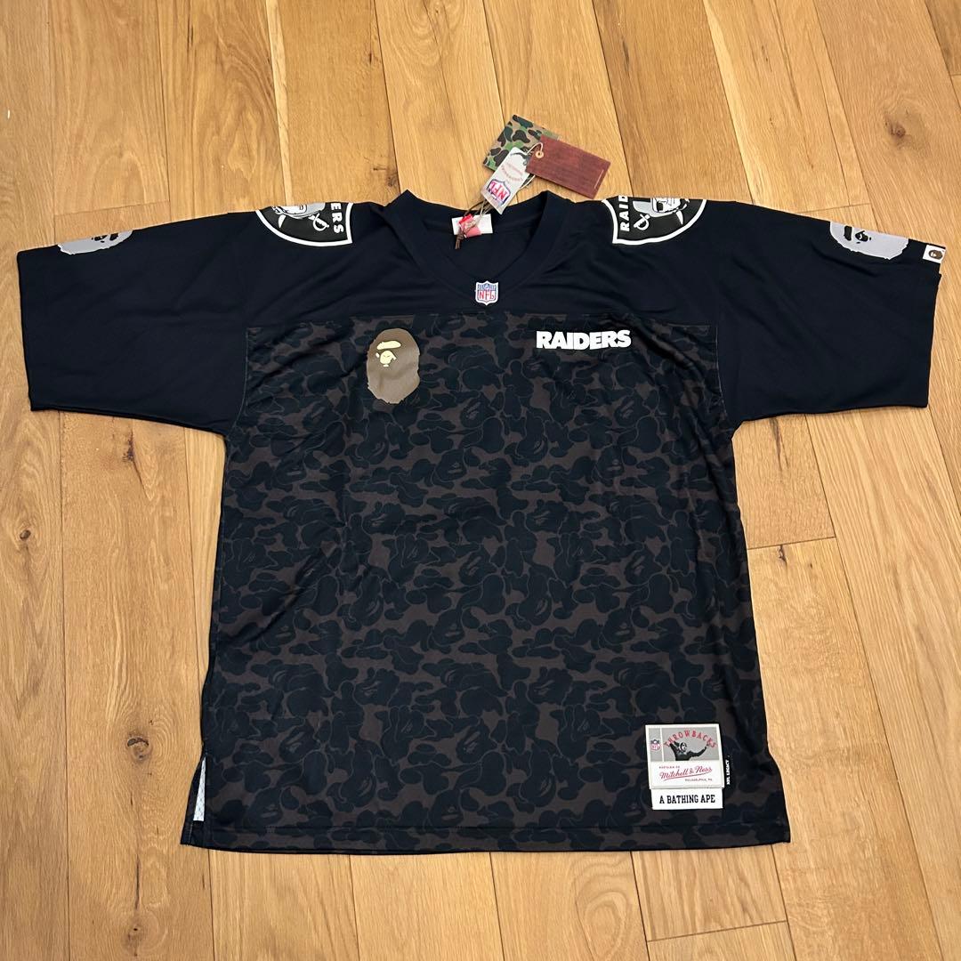 【新品】アベイシングエイプ レイダース ゲームシャツ XL