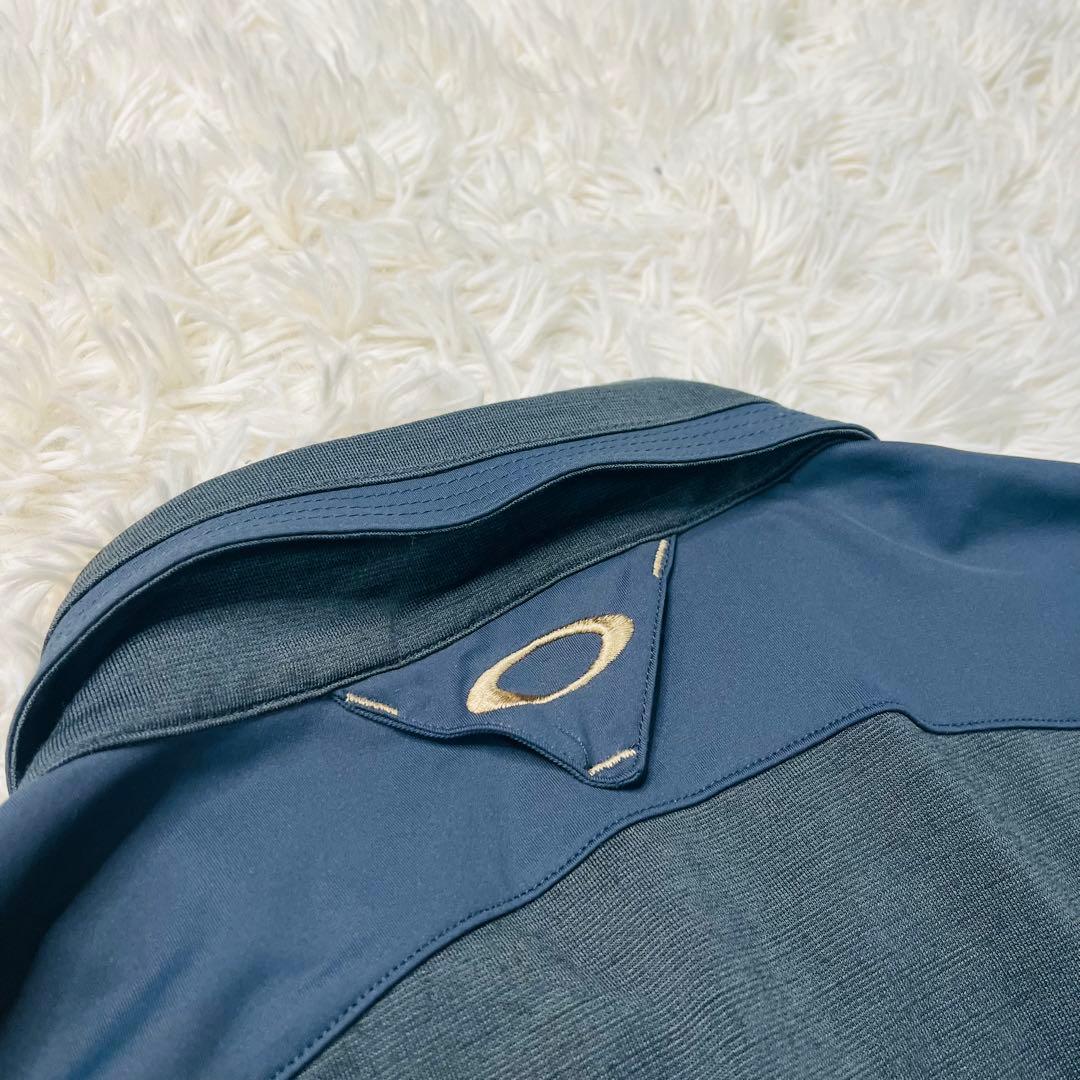 メンズウェア OAKLEY GOLF SKULL STRETCH L/S POLO XL