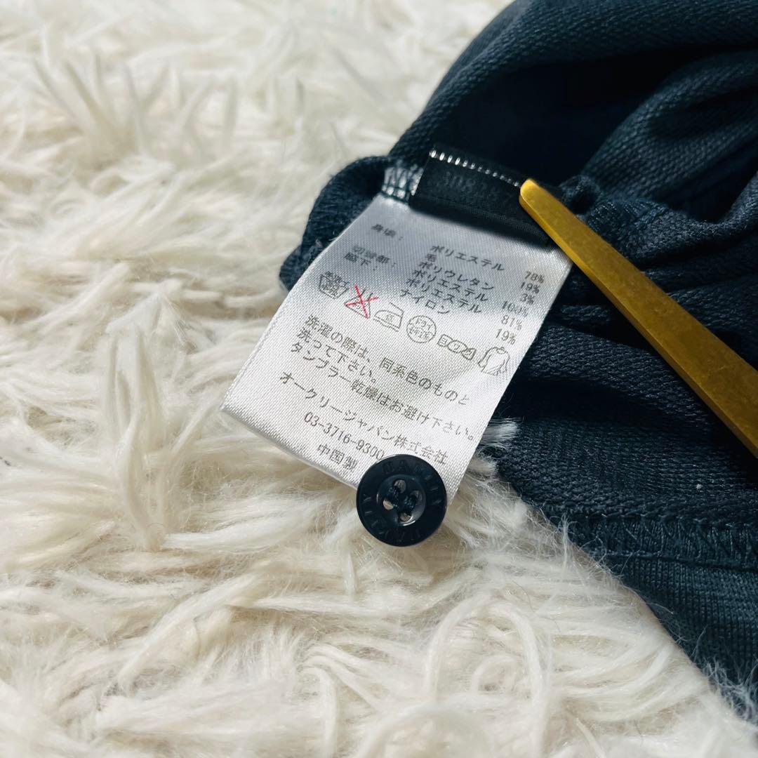 メンズウェア OAKLEY GOLF SKULL STRETCH L/S POLO XL