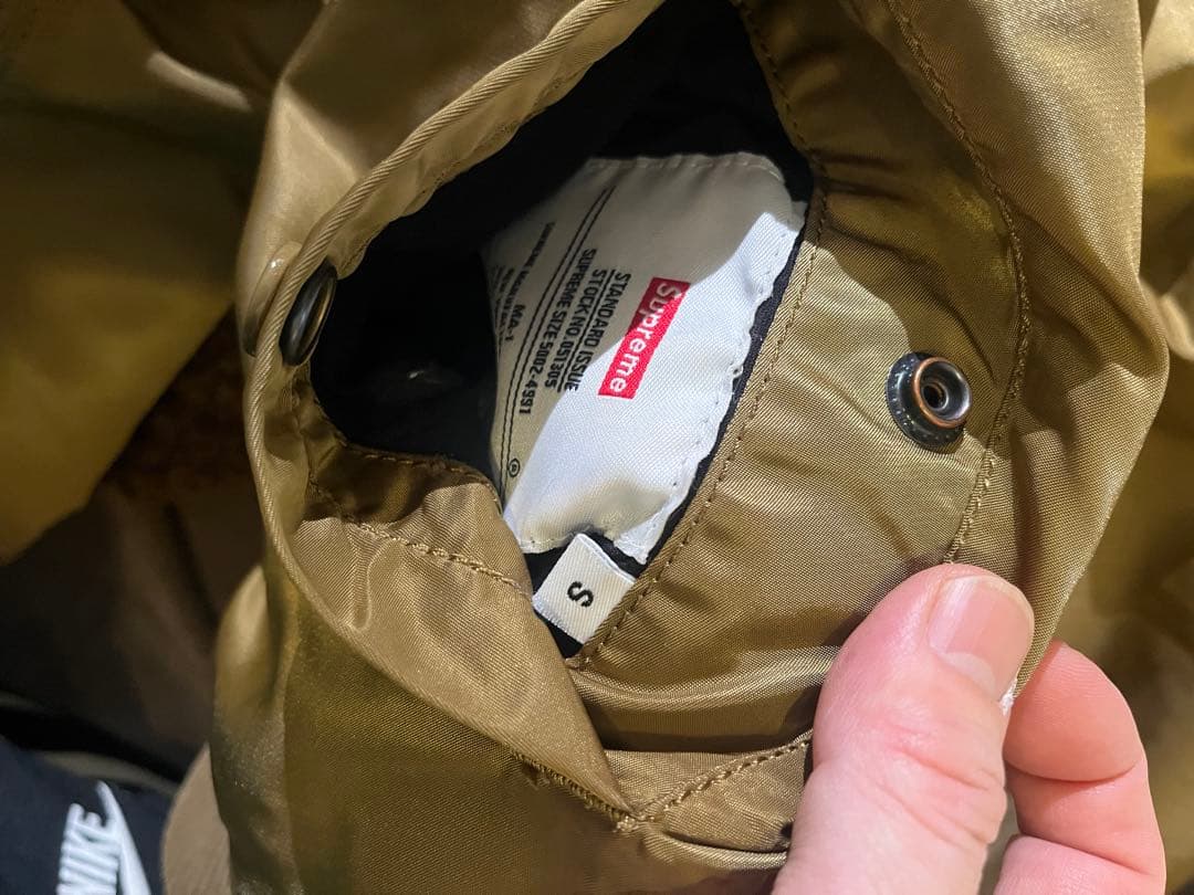 Supreme MA-1ジャケット S