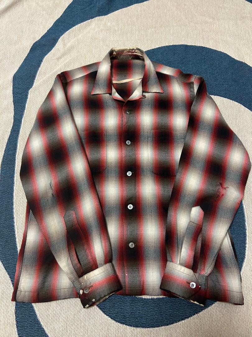 ネルシャツ オンブレ 60s グランジ カートコバーン