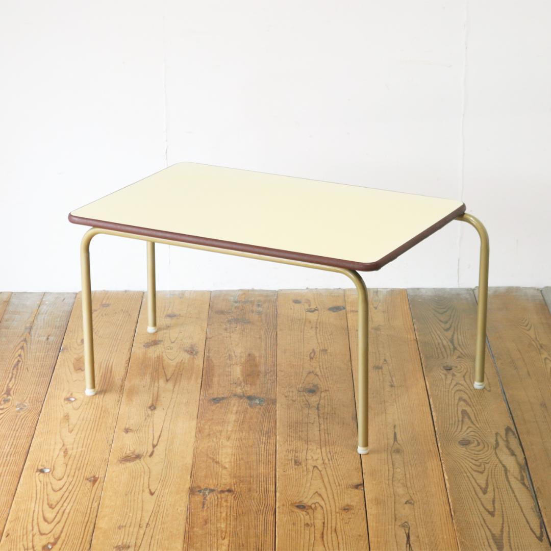 レトロ 幼稚園 センターテーブル ローテーブル 机 展示台 ディスプレイ