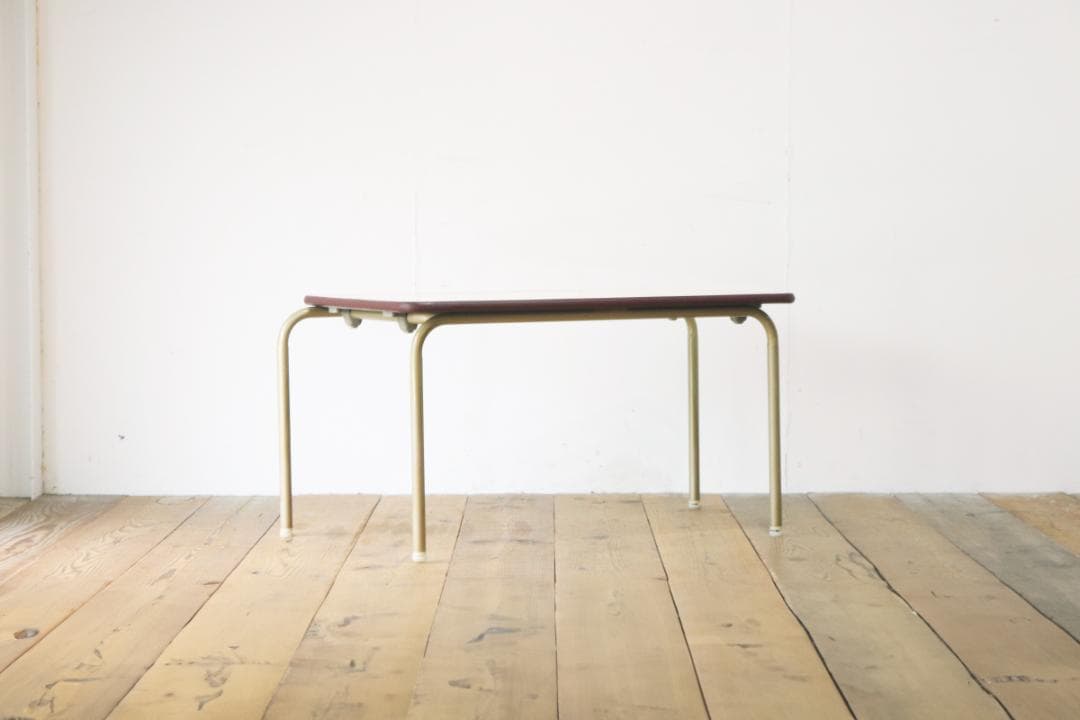 レトロ 幼稚園 センターテーブル ローテーブル 机 展示台 ディスプレイ