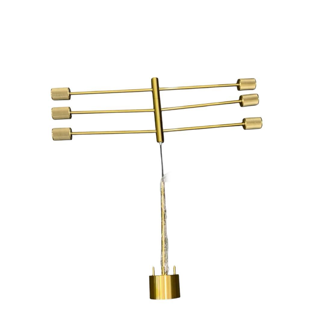 【開封・未使用】Chende シーリングライト 6灯 真鍮 口金E26 60W