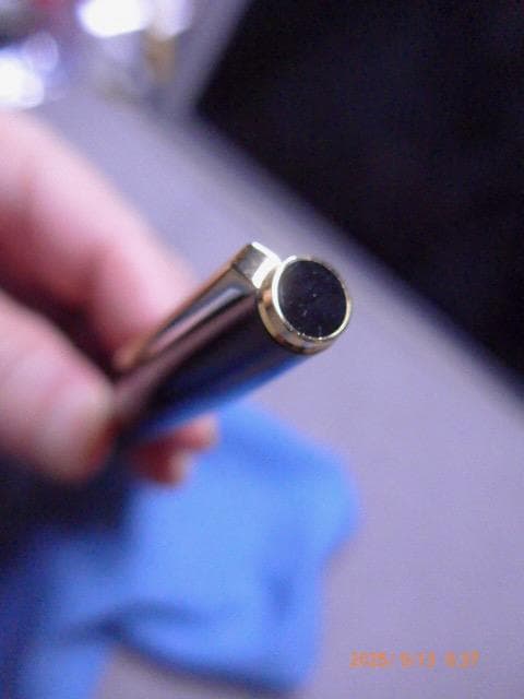 パイロット デラックス　14K ペン先 ブラック×ゴールド