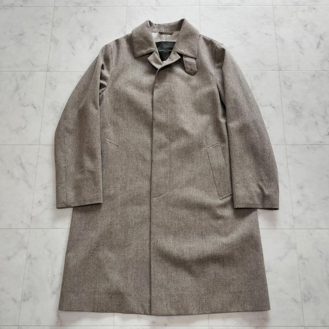 マッキントッシュ DUNFORD 無染色ウールステンカラーコート 42 XL