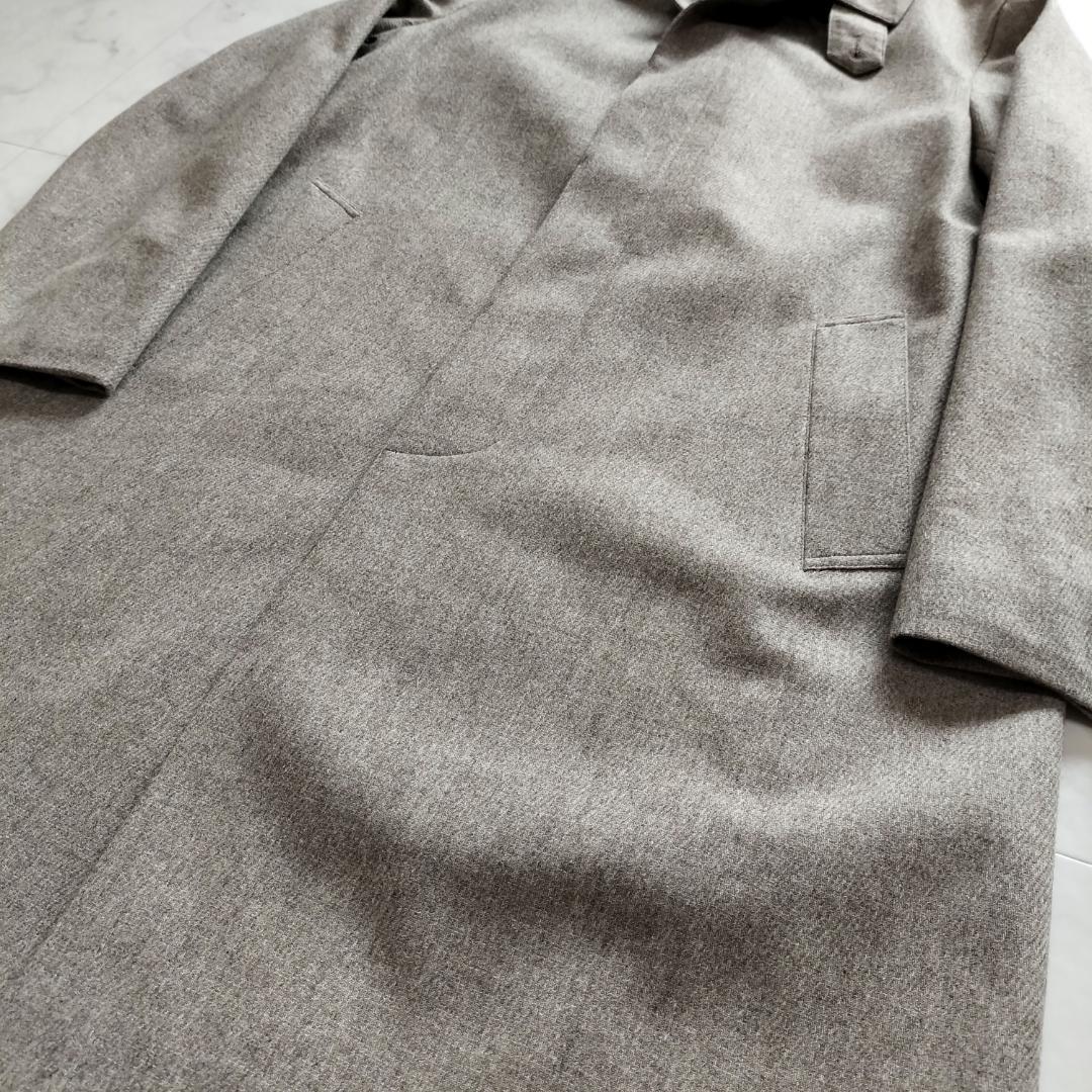 マッキントッシュ DUNFORD 無染色ウールステンカラーコート 42 XL