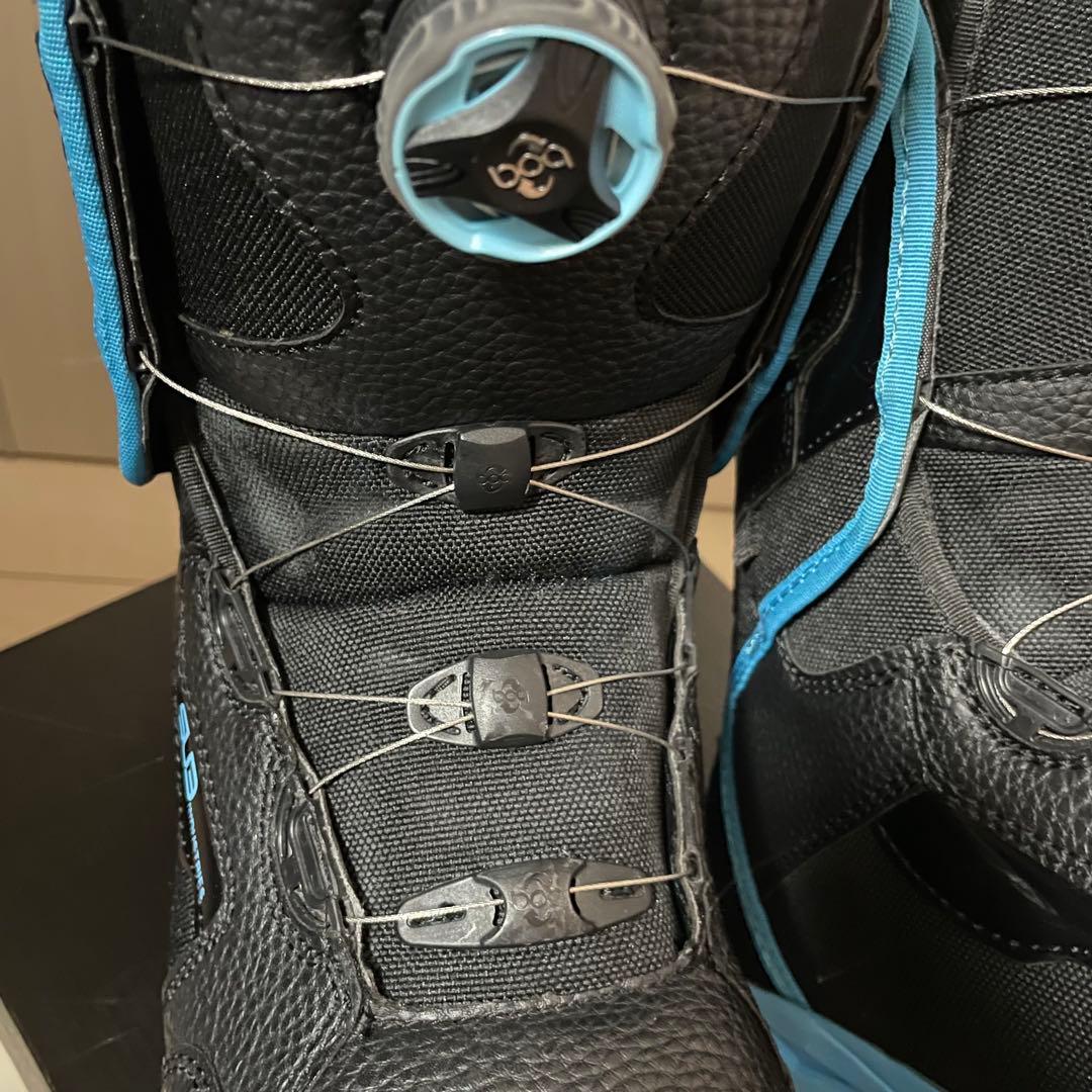 【美品】一回のみ着用　SLIB 女性用スノーボードブーツ ブラック24.5cm