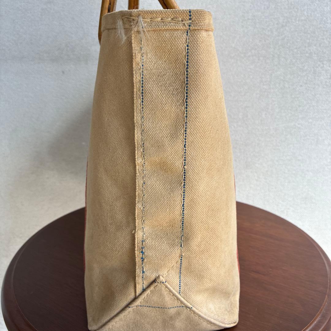 LLBean トートバッグ 赤