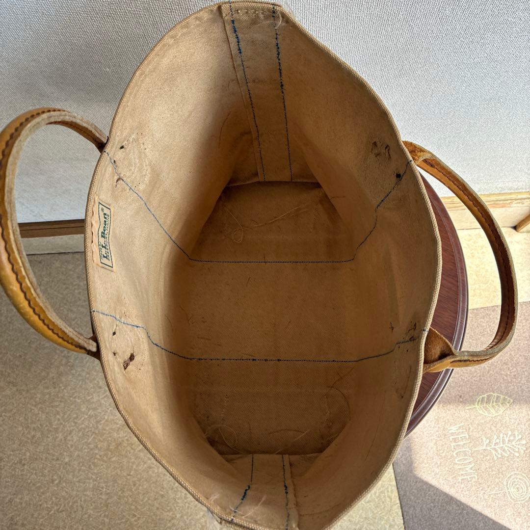 LLBean トートバッグ 赤