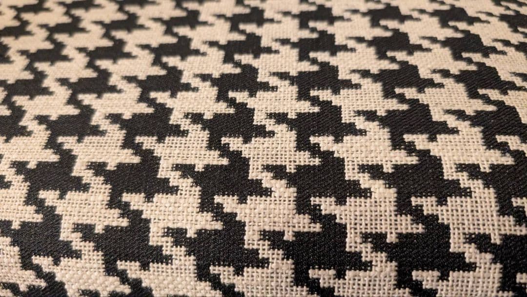 フランフラン　オウゲンチェア(augen chair)　千鳥格子柄