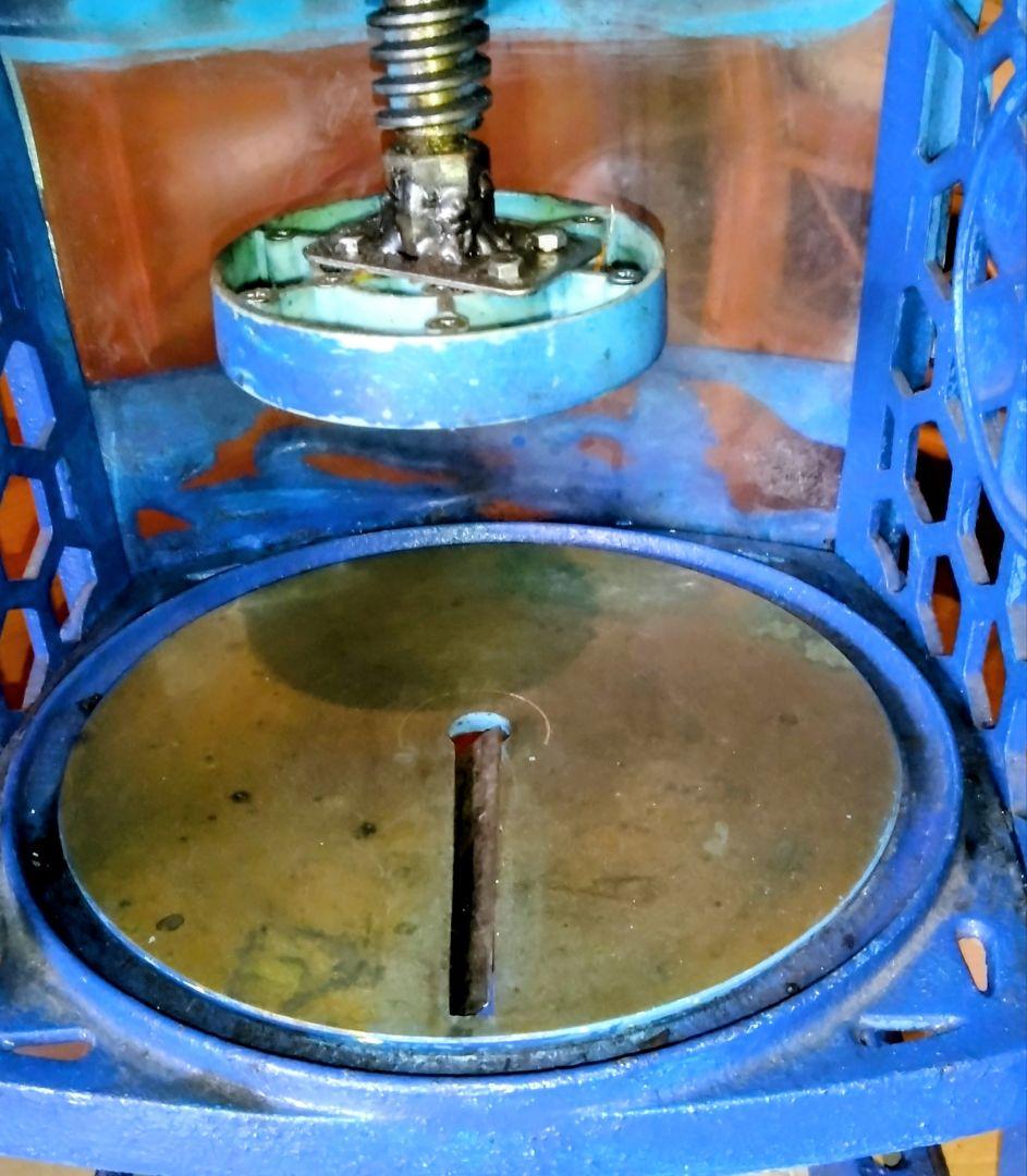 アンティーク昭和レトロ手動大型かき氷機初雪