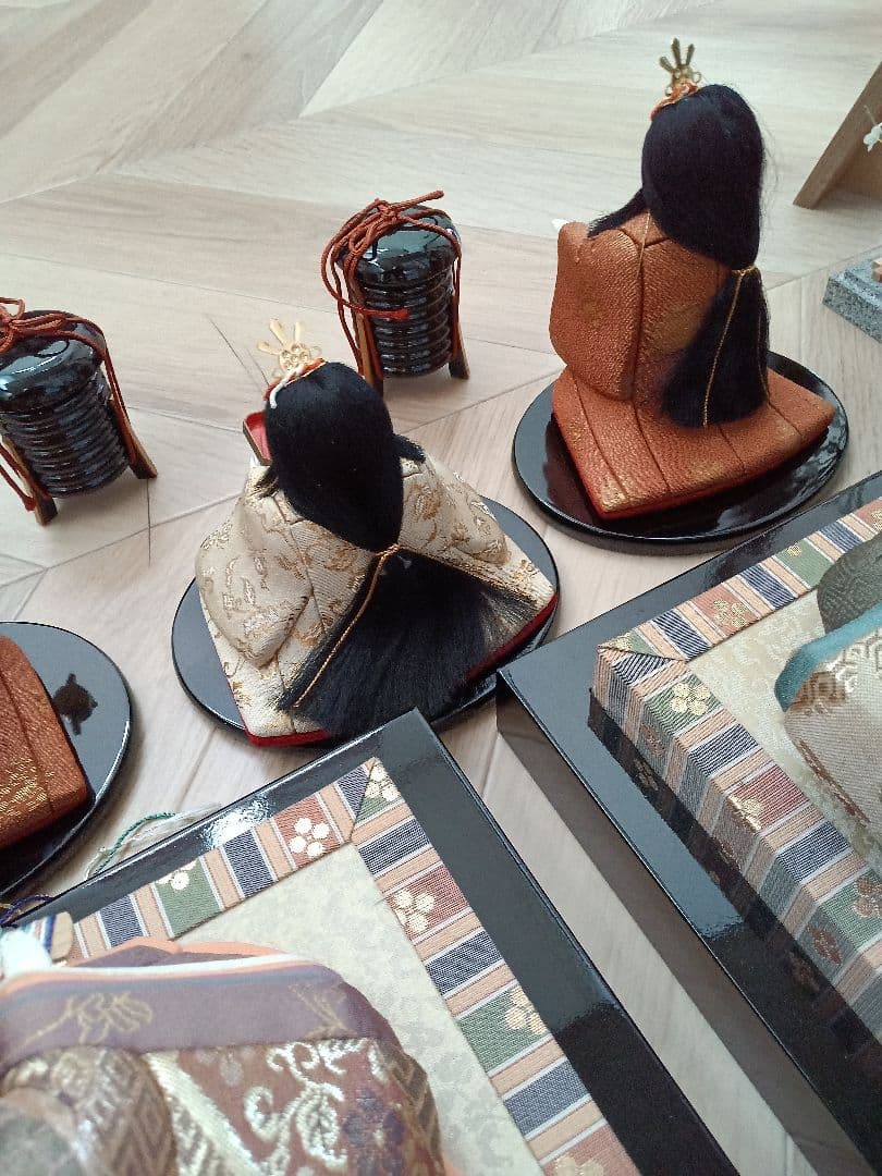 ●久月雛人形　木目込み人形　久月　2月中旬までの出品