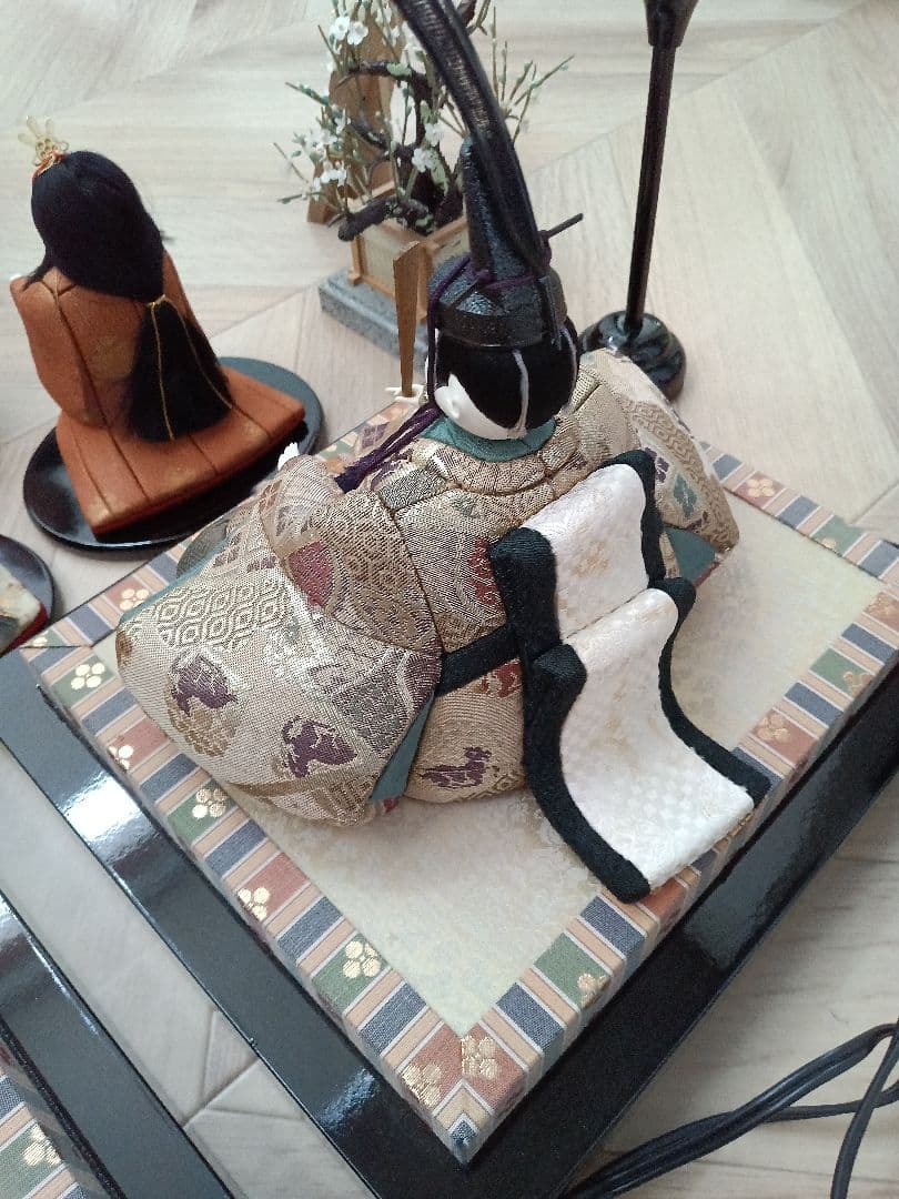 ●久月雛人形　木目込み人形　久月　2月中旬までの出品