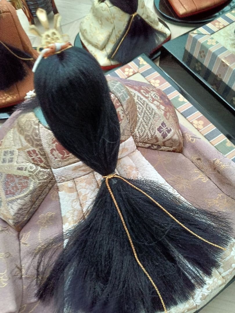 ●久月雛人形　木目込み人形　久月　2月中旬までの出品