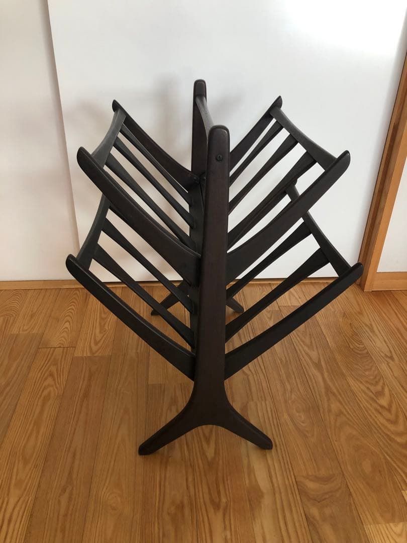 マルニ木工　マガジンラック　木製