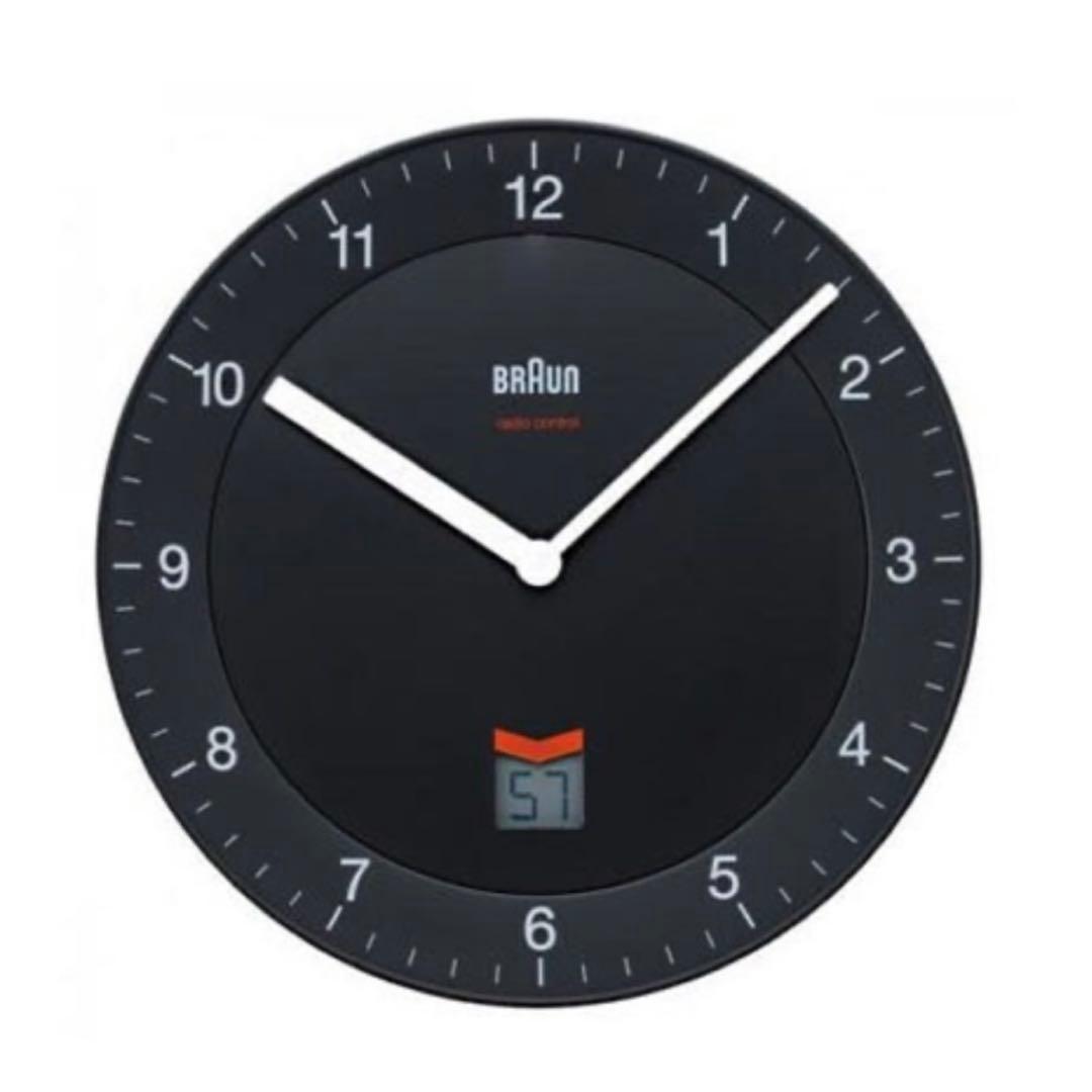【新品未使用・廃盤品】BRAUN ブラウン 掛時計 BNC006
