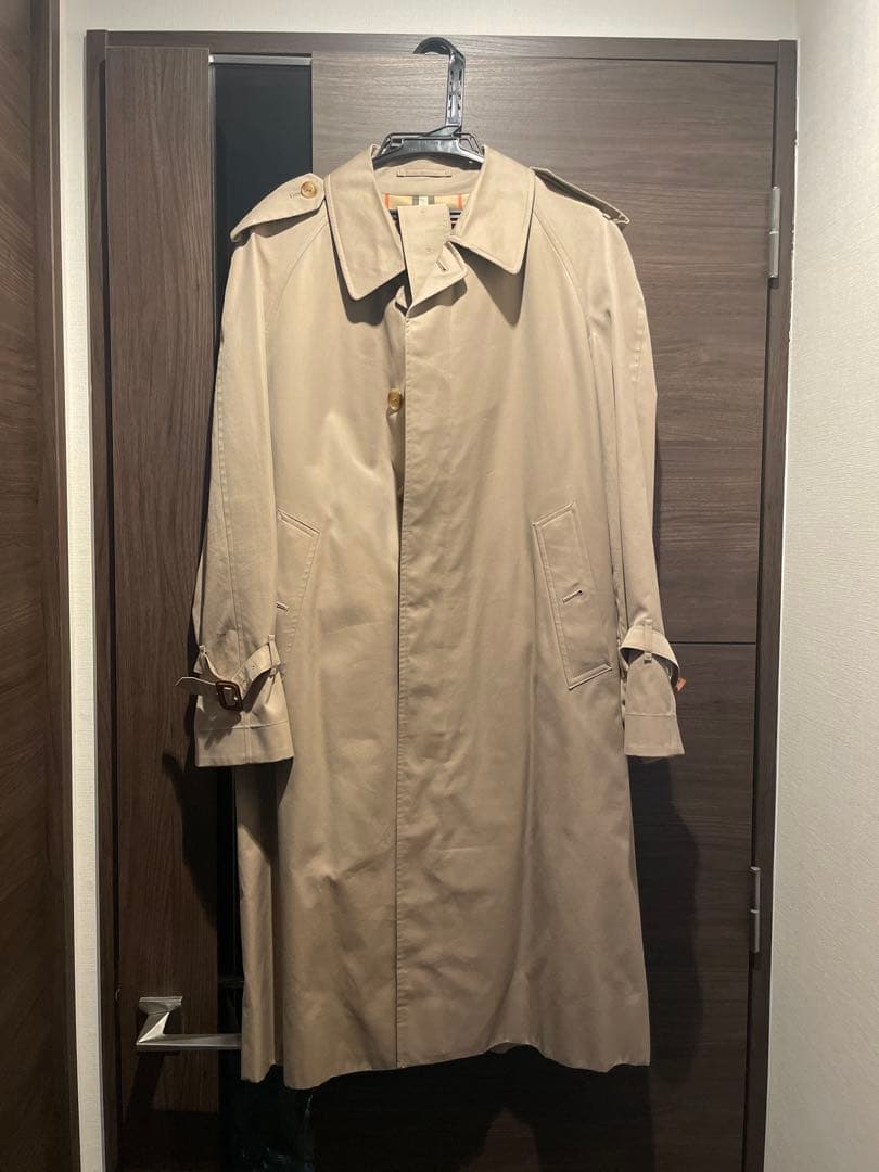 【正規未使用品】バーバリー トレンチコート ベルト付き ロング 男女兼用