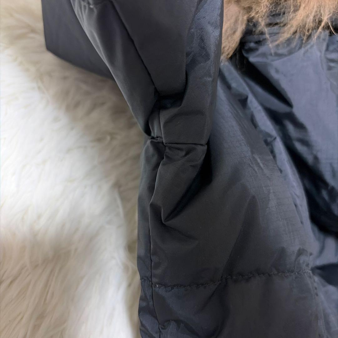 S*y様 【美品】NANGA ナンガ　オーロラ　ロングダウン　ラクーンファー　黒