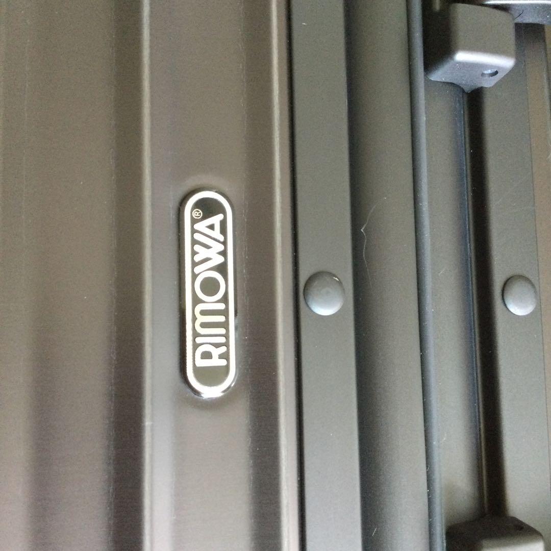 RIMOWA　リモワ ステルス ルフトハンザ アルミ ブラック 32L 4輪