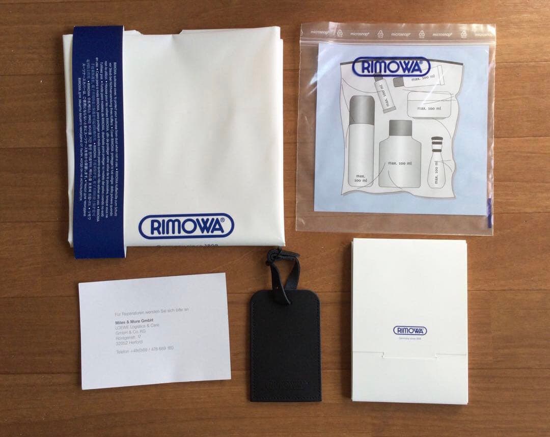 RIMOWA　リモワ ステルス ルフトハンザ アルミ ブラック 32L 4輪