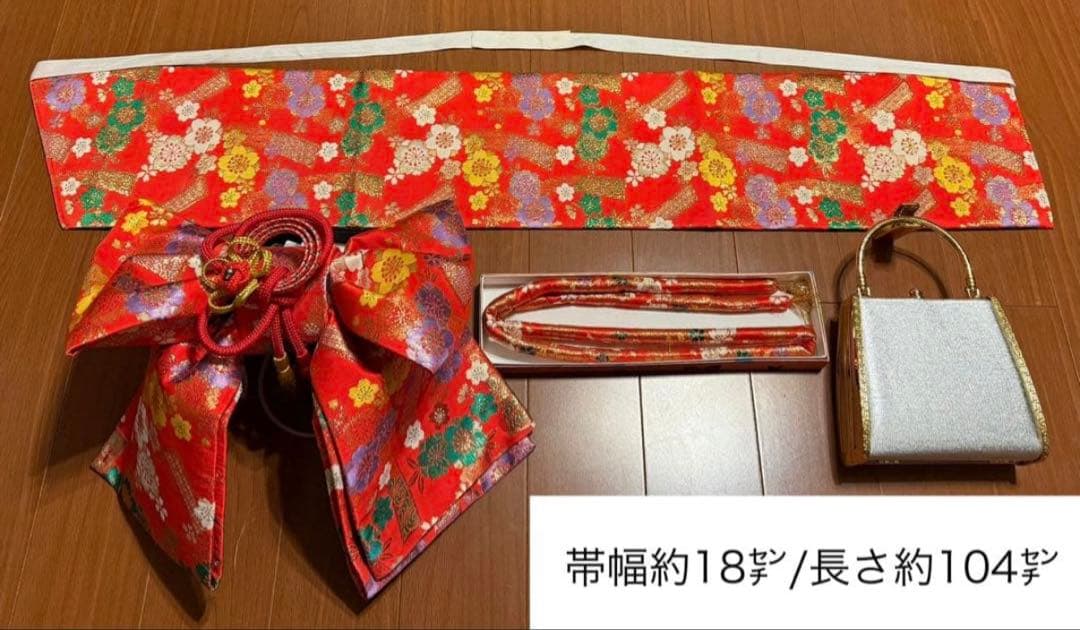 七五三★四つ身着物 祝い着フルセット★おまけで四つ身着物もうI枚付き