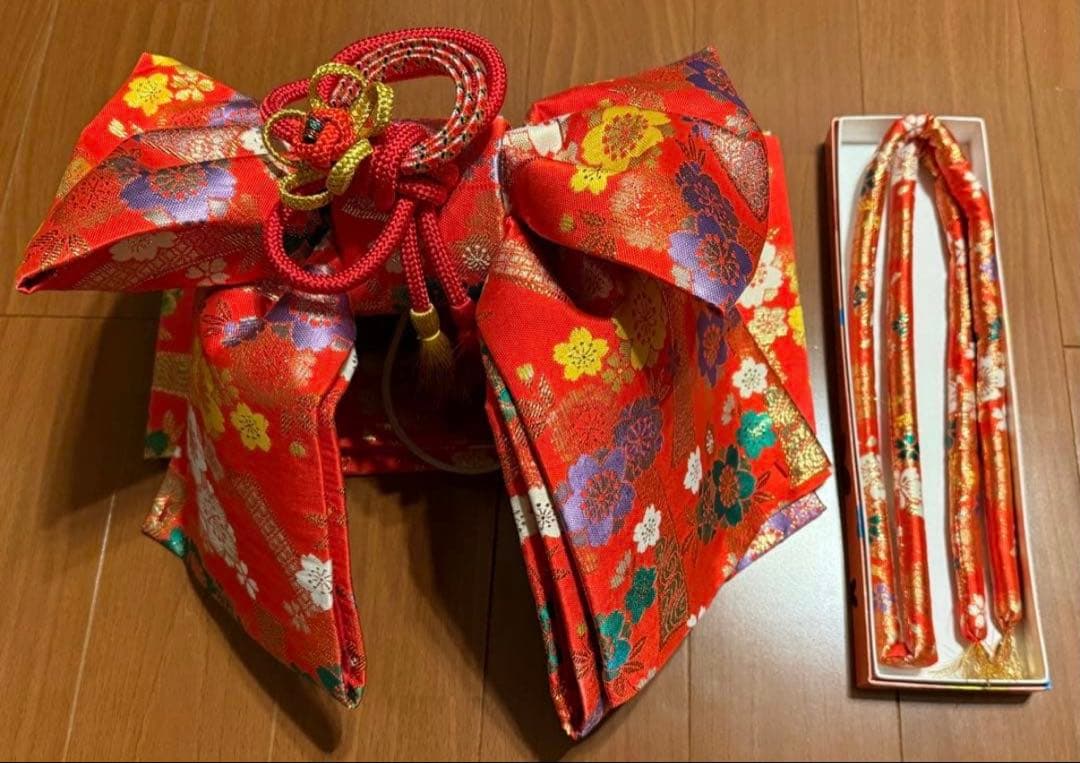 七五三★四つ身着物 祝い着フルセット★おまけで四つ身着物もうI枚付き