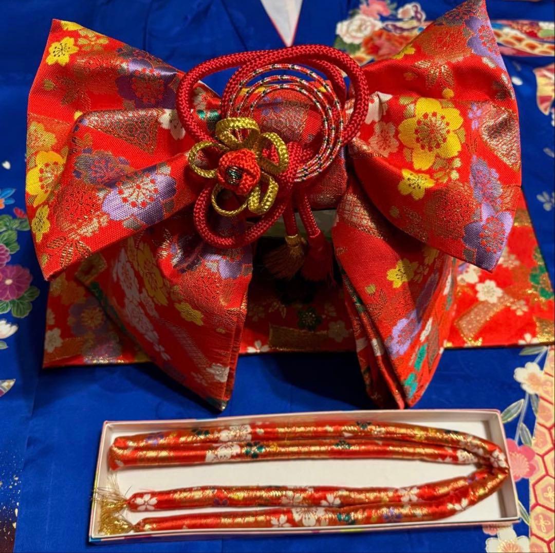 七五三★四つ身着物 祝い着フルセット★おまけで四つ身着物もうI枚付き