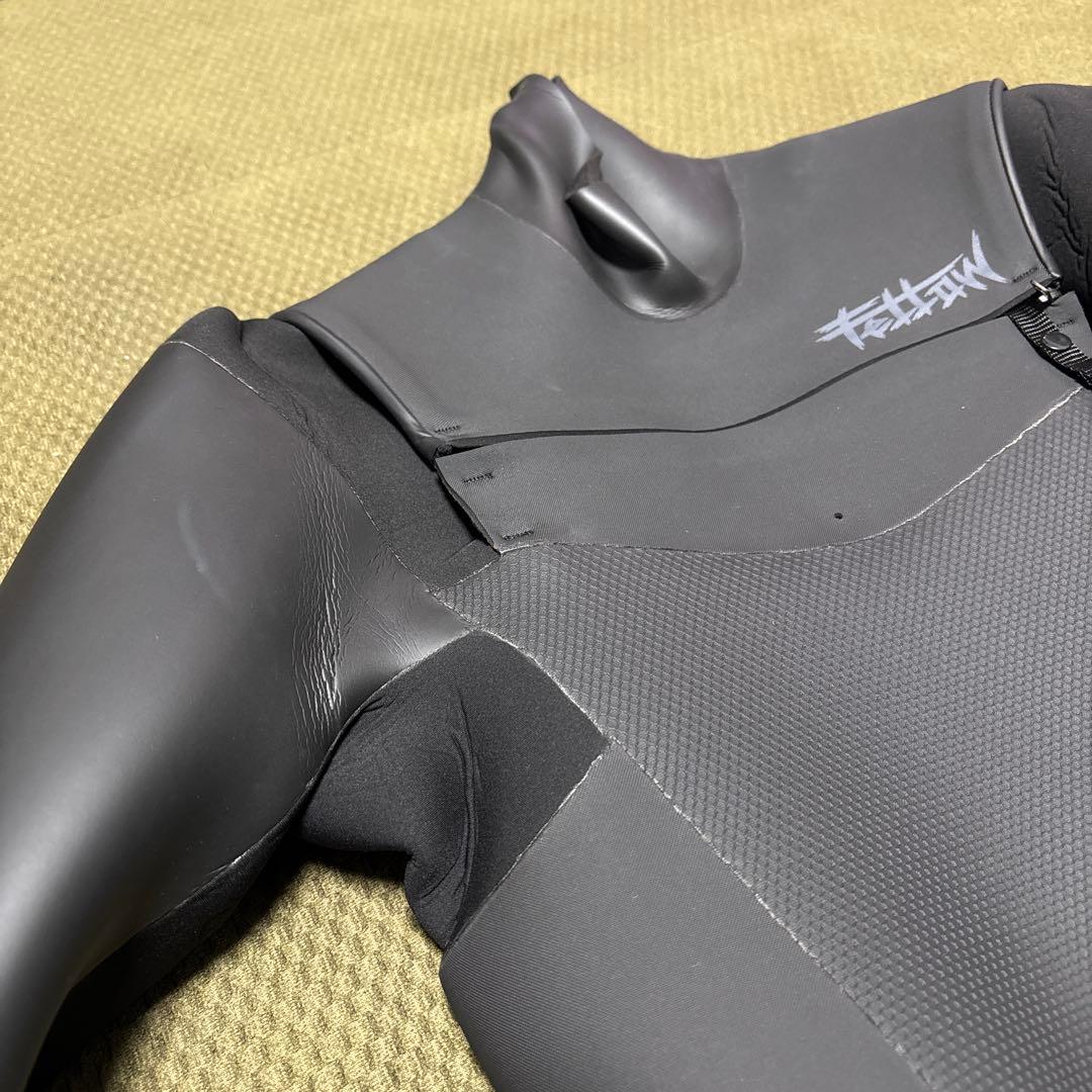 1回使用のみfellow ウェットスーツ XLBサイズ 膝パッド付き　フルメンズ