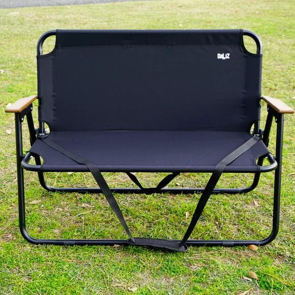 Daliz クッション付き肩掛け楽々持ち運び折りたたみベンチ 耐荷重160kg