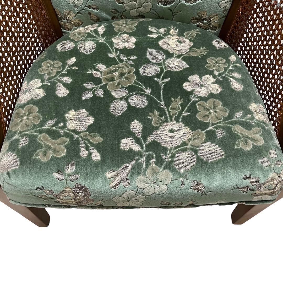 三越家具 ブルージュシリーズ 1人掛けソファ カントリースタイル アンティーク