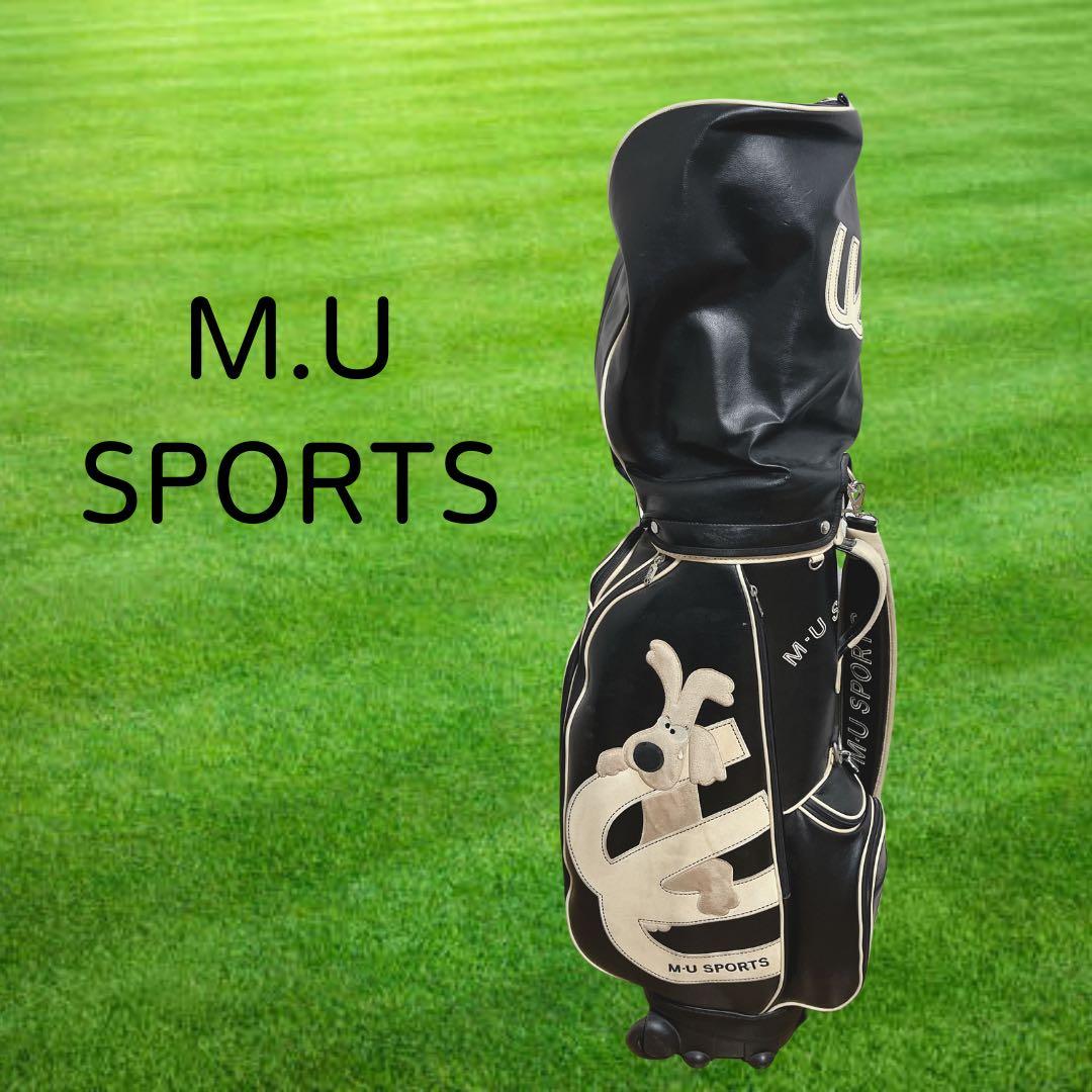 K126 M.USPORTS キャスター付き キャディバッグ