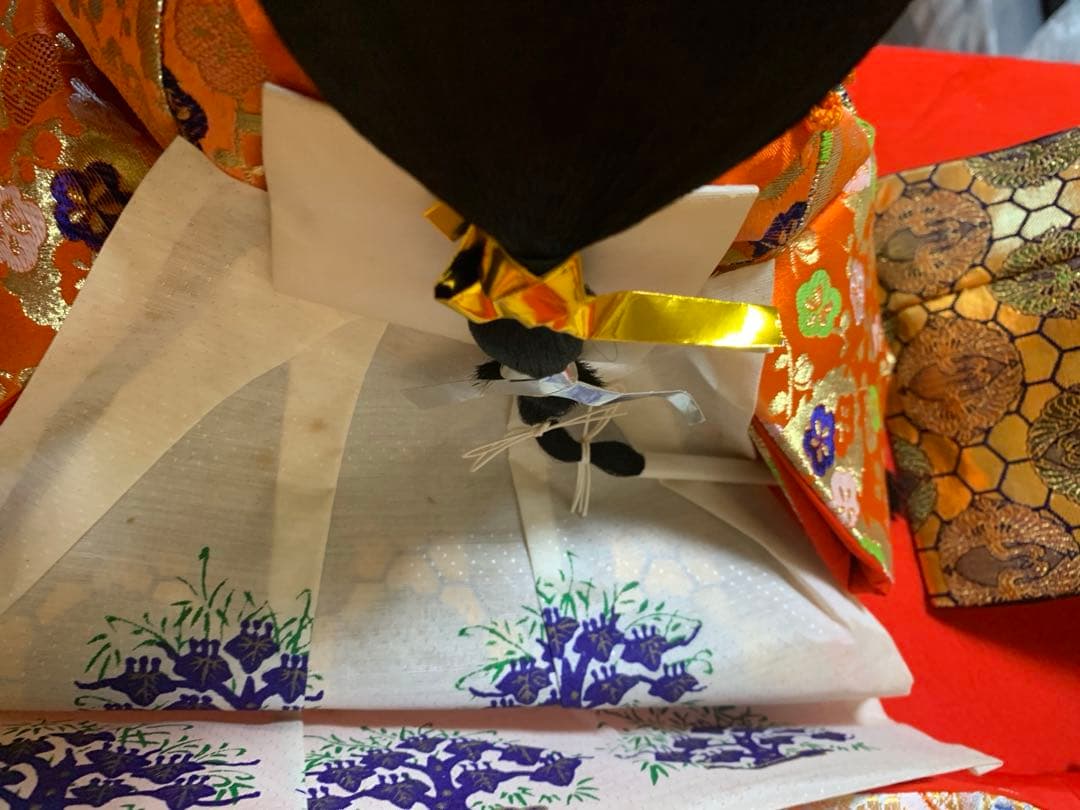 【希少品】本練頭　雛人形　15体　未使用保管品　説明書　小道具　雛飾り　手彫り