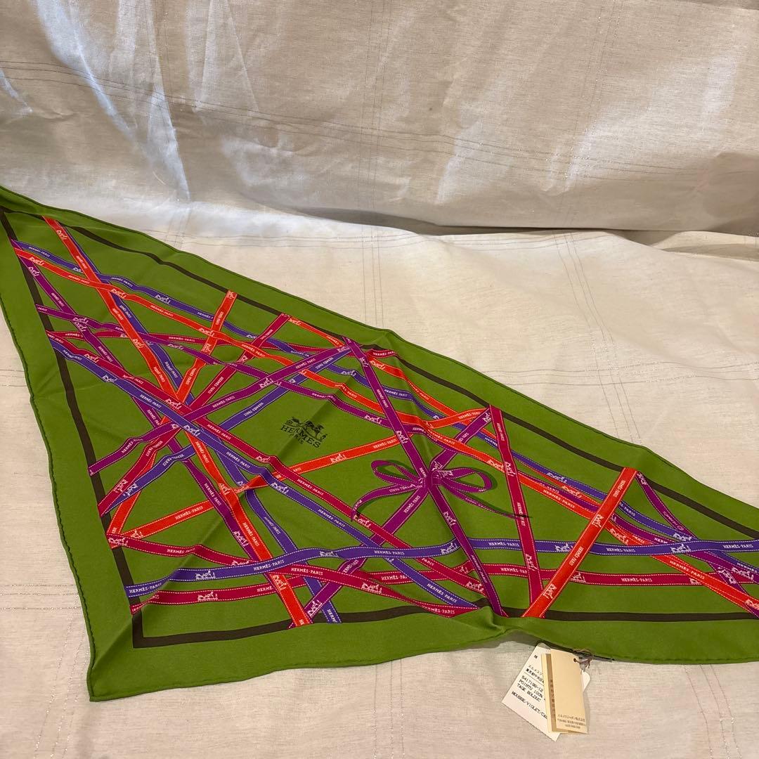 【新品・未使用】HERMES エルメス　スカーフ