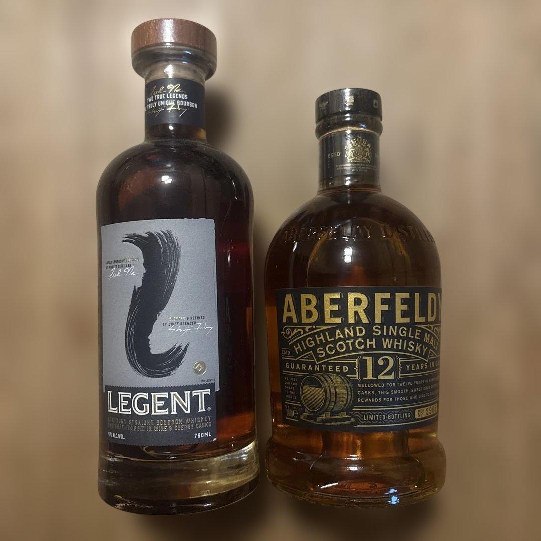 LEGENTとABERFELDY 12年 ウイスキーセット