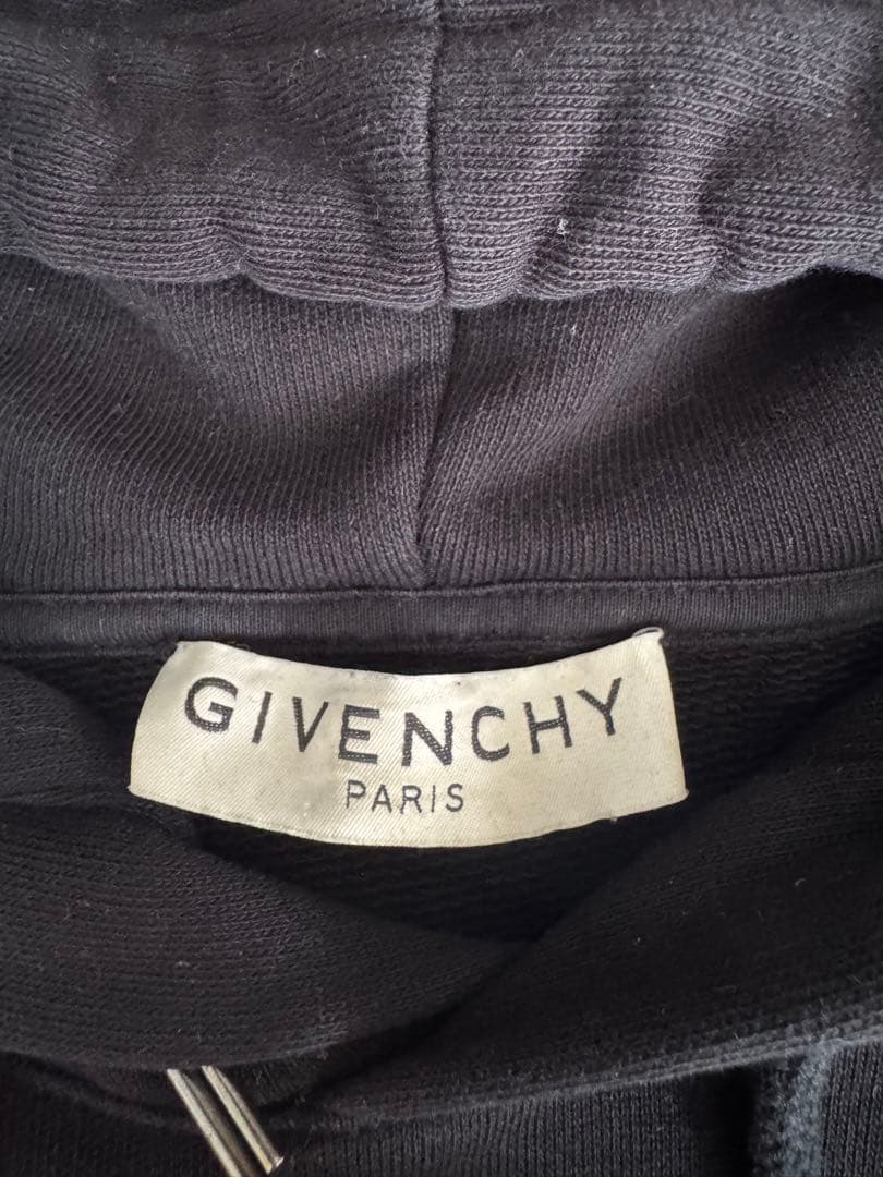 か*ー様 正規品　GIVENCHY Studio Homme ブラックパーカー