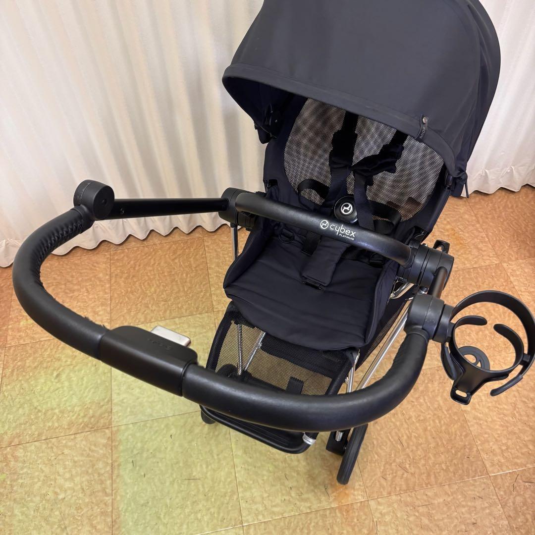 クリーニング済　☆美品☆　サイベックス　ミオス　ブラック　プラチナ　フォルダー付