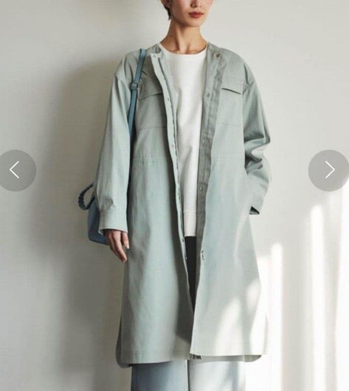 美品 アンタイトル 定価4万6千 ライナー付 ブリーゼドライ ストレッチコート