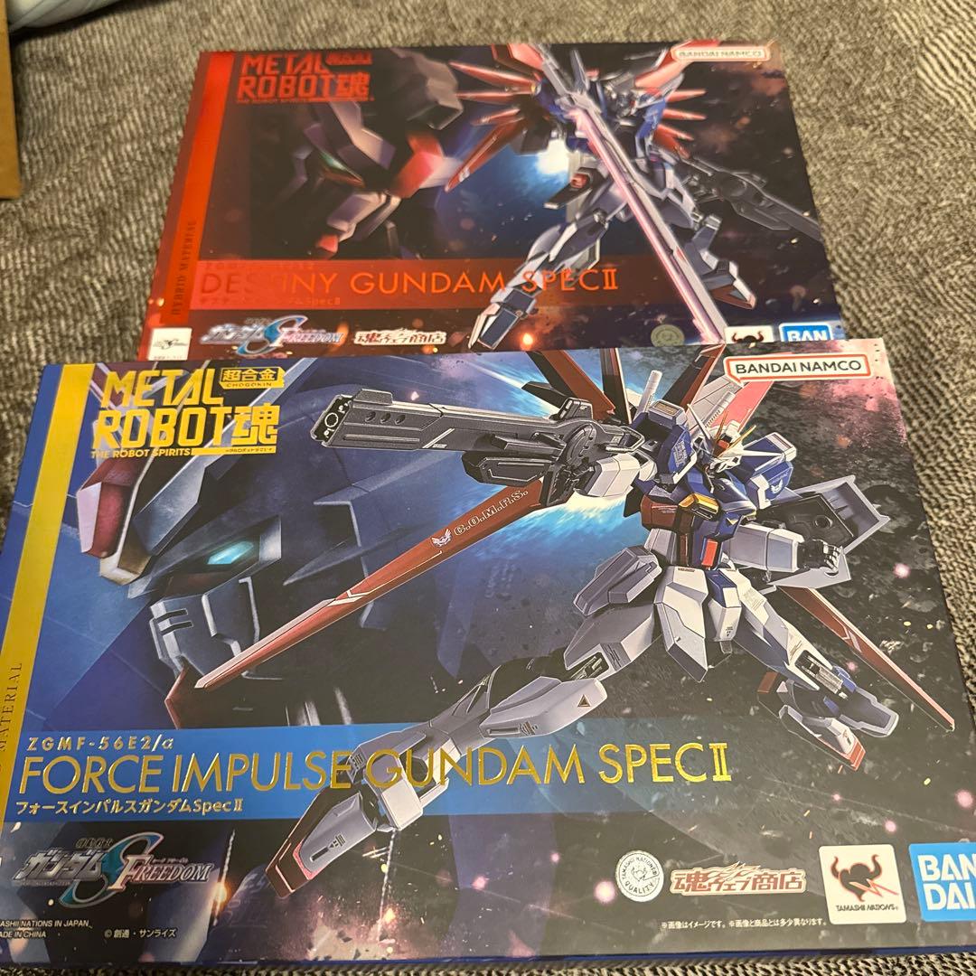 メタルロボット魂 デスティニーガンダム SPECⅡ フォースインパルスSPECⅡ