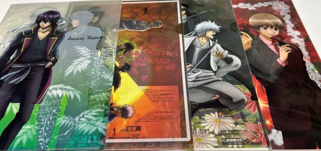 銀魂 クリアファイル 下敷き まとめ売り