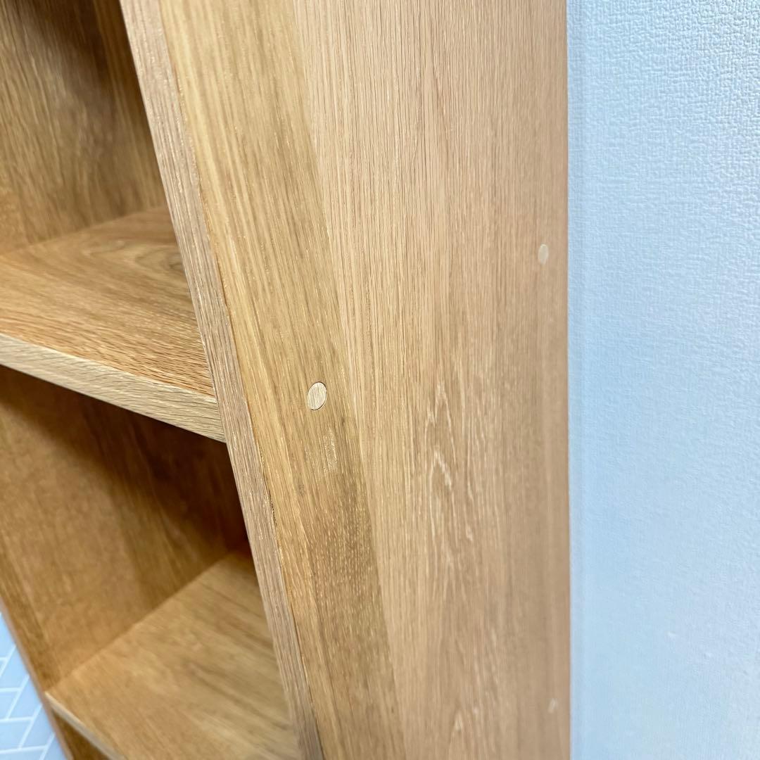 【直接引き取り限定】スタッキングシェルフ　５段　オーク材　美品　北欧　完売品　棚