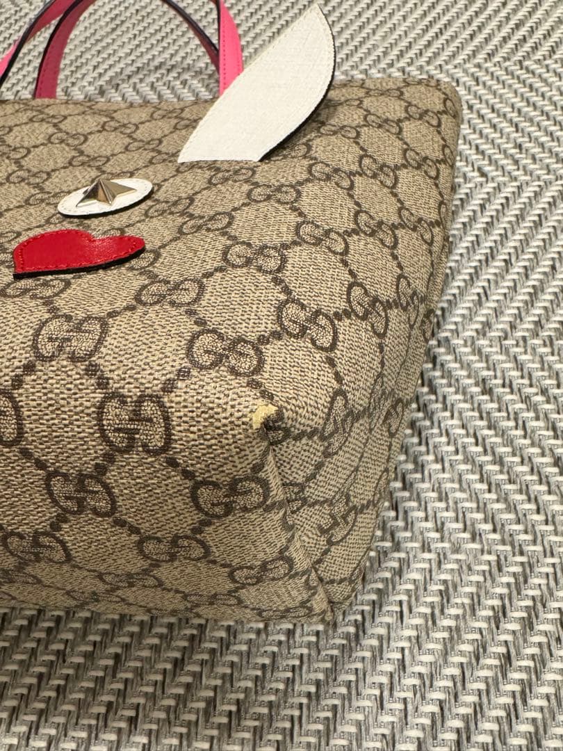 !最終値引きGUCCIチルドレンバッグ 犬顔