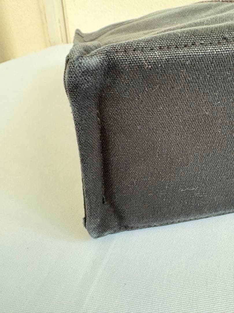 HERMES フールトゥMMキャンパスブラック トートバッグ