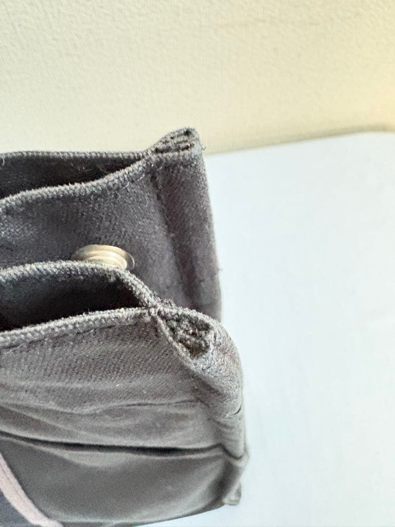 HERMES フールトゥMMキャンパスブラック トートバッグ